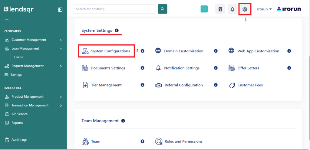 configure location settings
