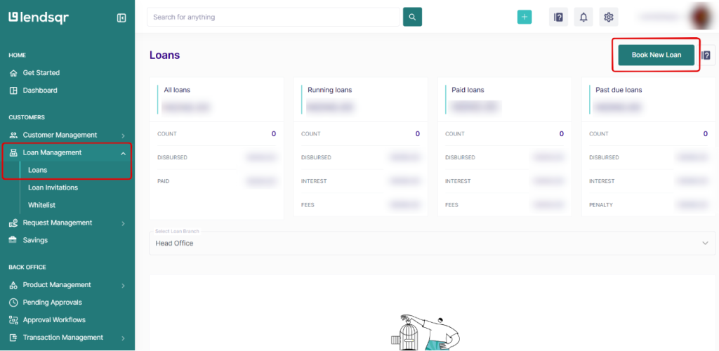 Adding a method for payment while booking a loan on pecunia