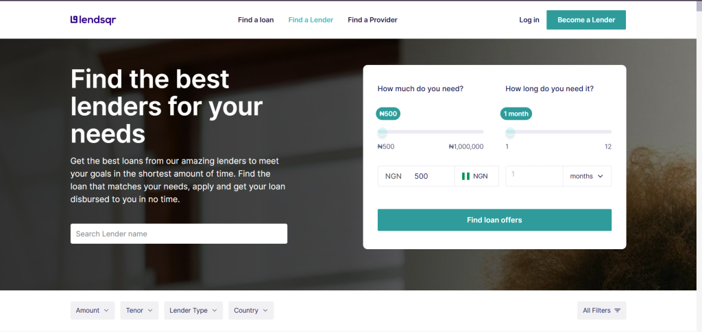 Does Lendsqr issue loans as a lender to customers?