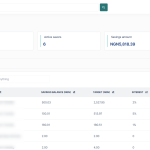 How to create a savings plan for a user on the admin console