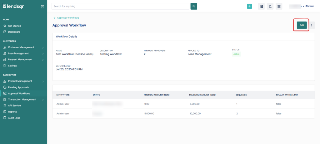 approval workflow