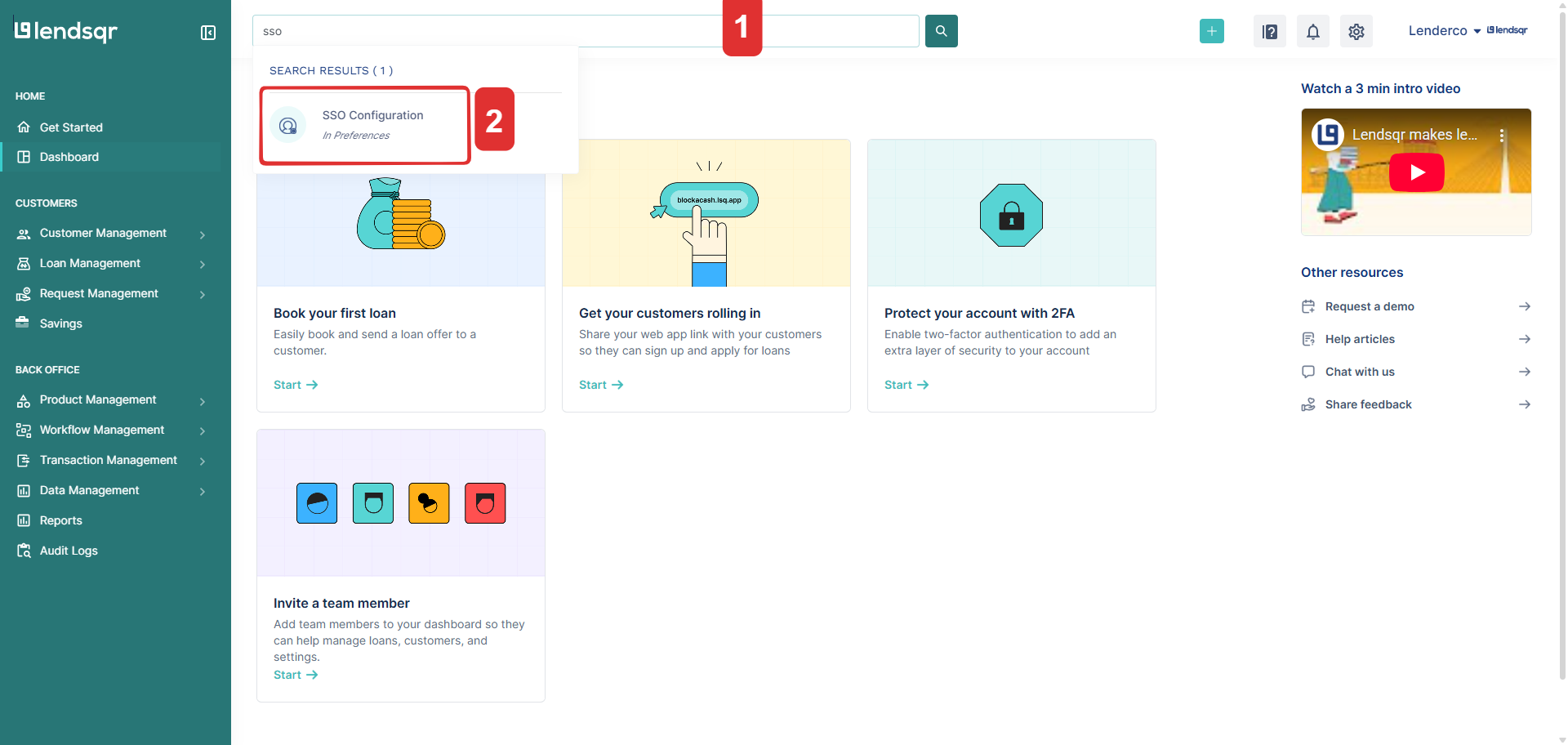 Enterprise Authentication with SSO for Back Office Admins image
