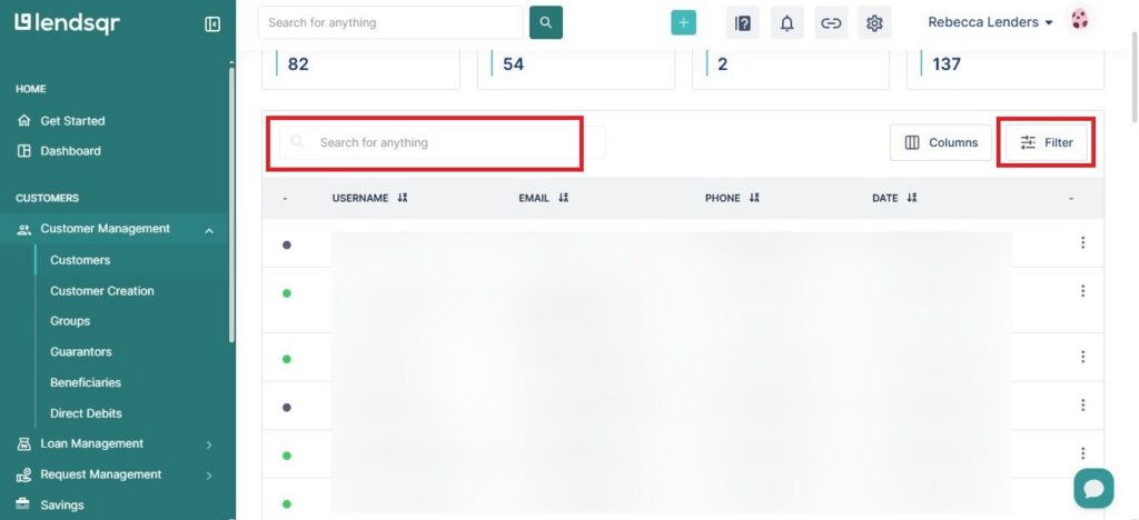 Viewing dedicated account managers for a customer