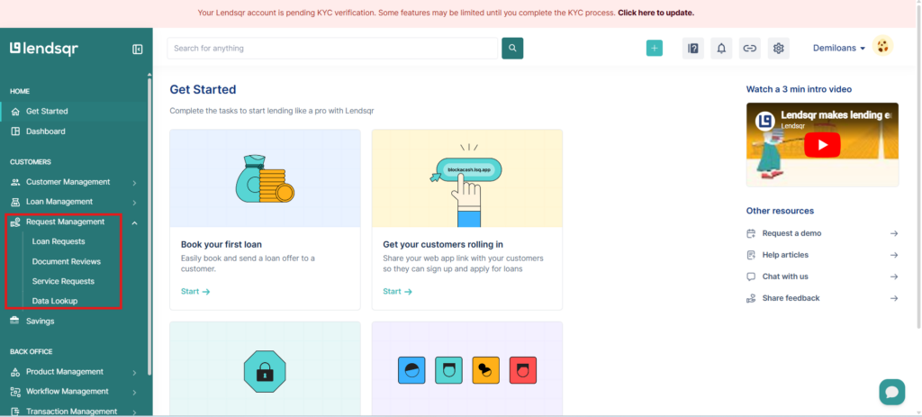 Request management 